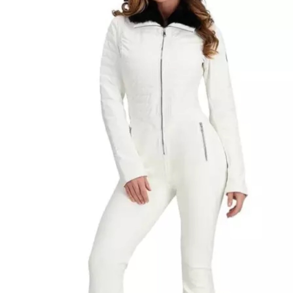 NEW Obermeyer Katze Down Snow Arctic Fox Suit Women's 12 (Read Description)